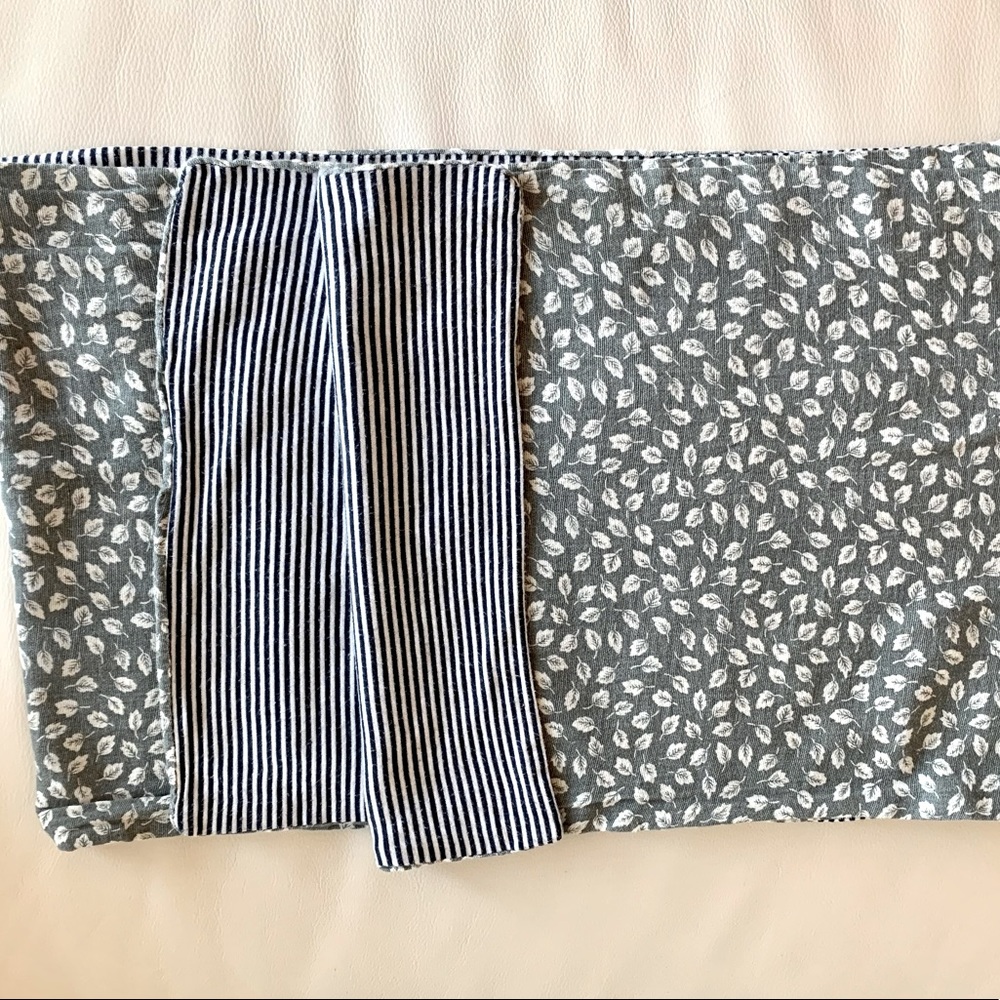 Double Sided Reversible Cotton Scarf - Picture 6 of 8